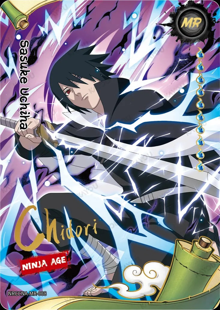 Kayou Naruto Ninja Age Collectible Card | MR | Sasuke | NRCCNA-MR