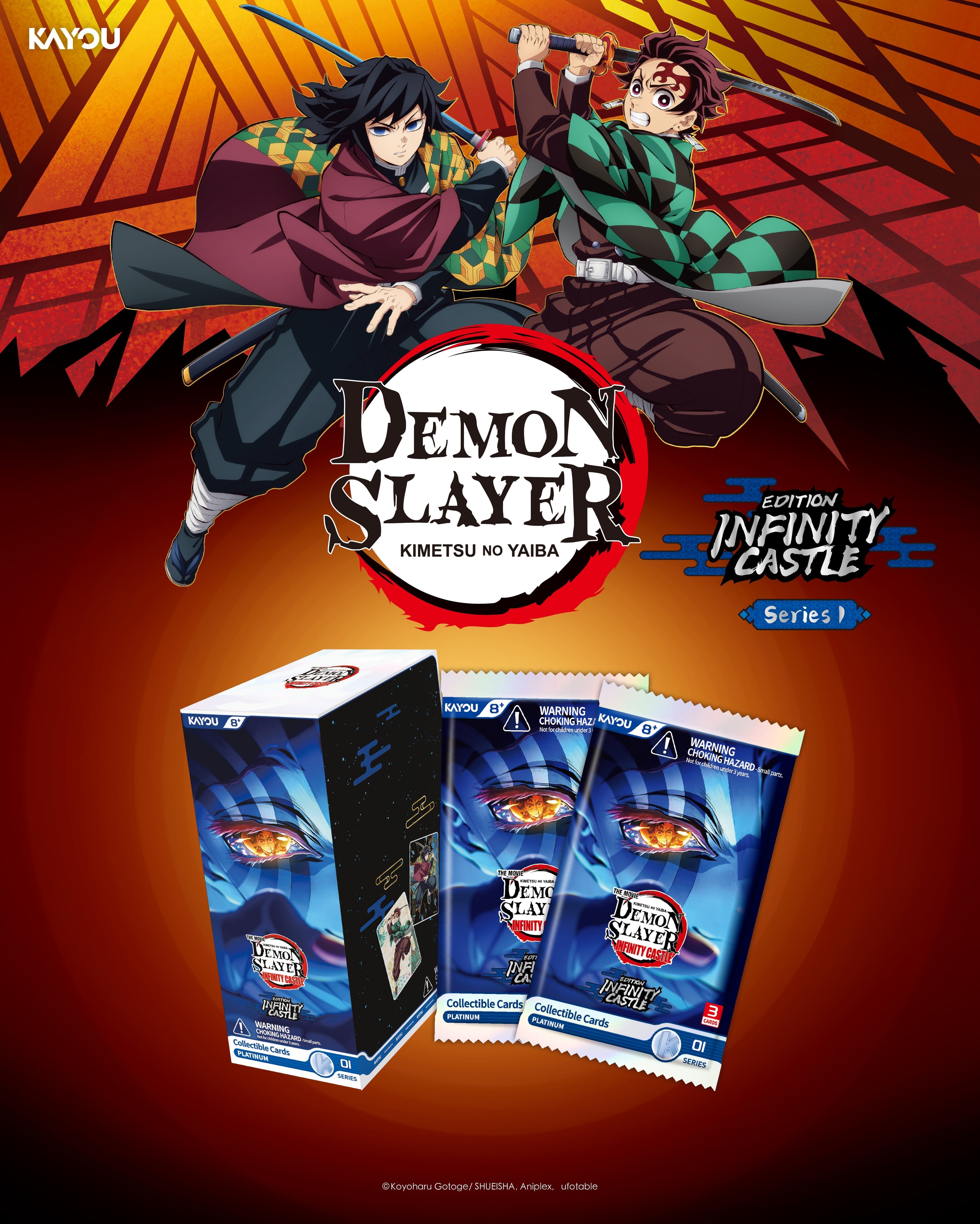 KAYOU Demon Slayer Infinity Castle Edition Series 1 Cards Guide