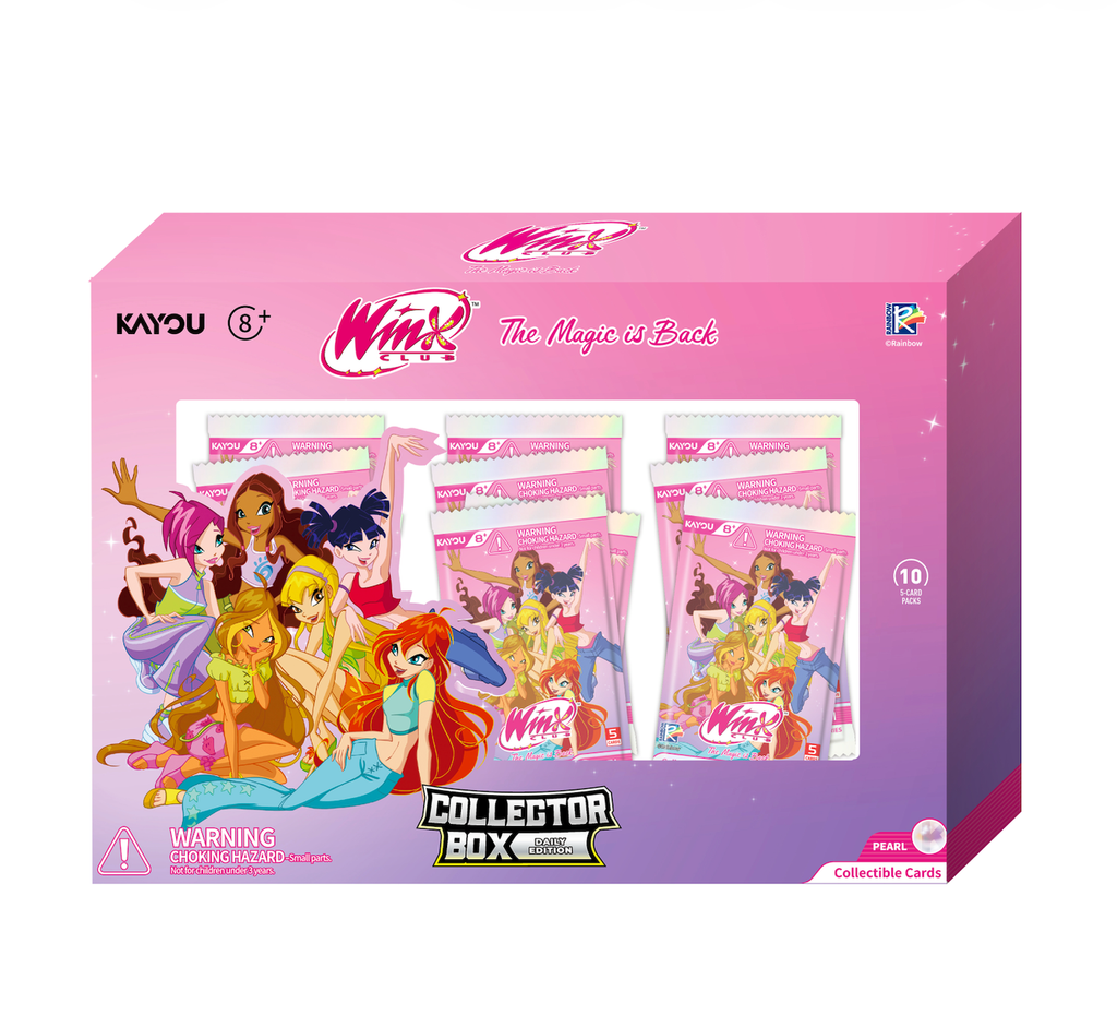 [Pre-Order]Winx Club-Fairy Diary Collectible Cards-Daily Edition-Collector Box(10 packs)-001A