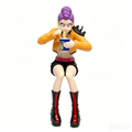 K-Pop Slayers 3Pcs Ramen Eating PVC Figures | Rumi Zoey Mira Anime Desktop Decor Collectible Model Toy Fan Gift Set