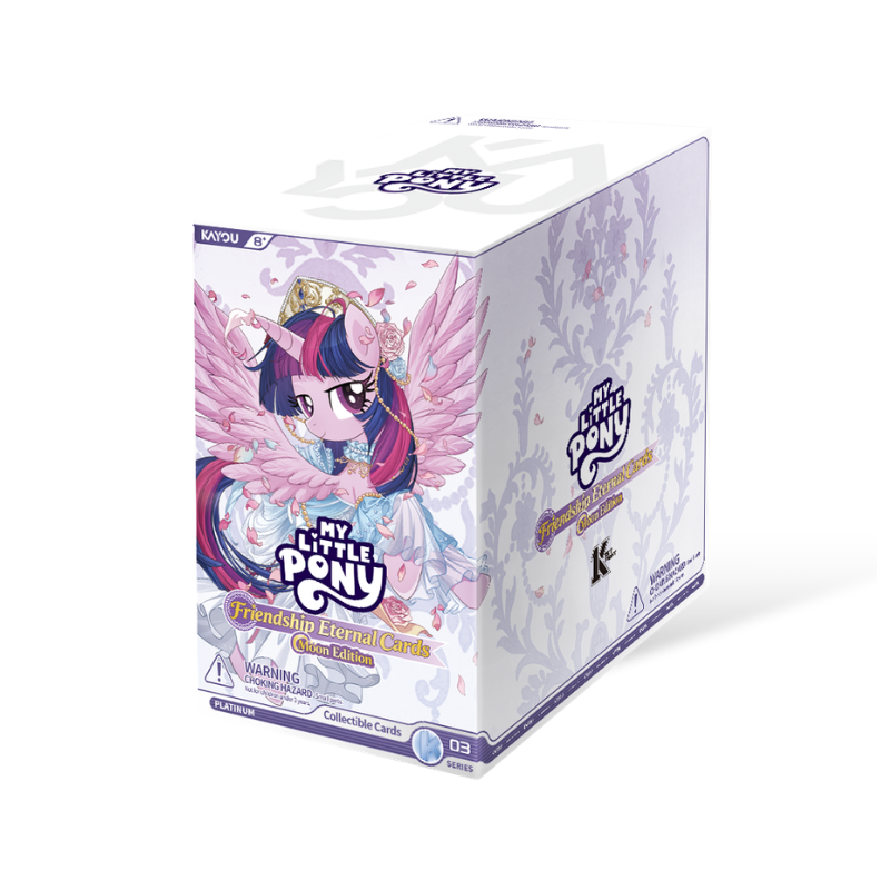 Kayou Official My Little Pony Friendship Eternal Moon Edition Series 3 Trading Card Booster Box