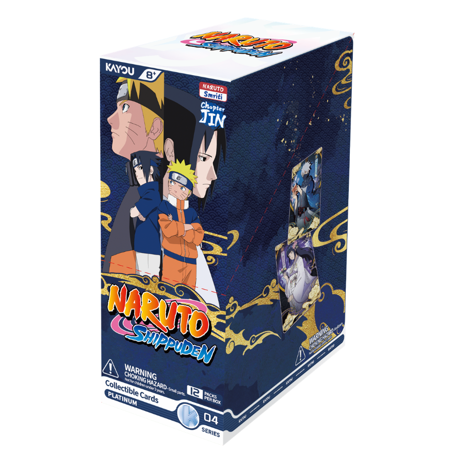 [Pre-Order] KAYOU Naruto Smriti Chapter JIN Series 4 Platinum Booster Box 12 Packs