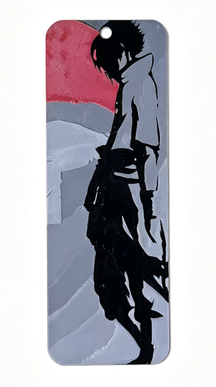 3D-Print-Sasuke-2 Long Bookmark
