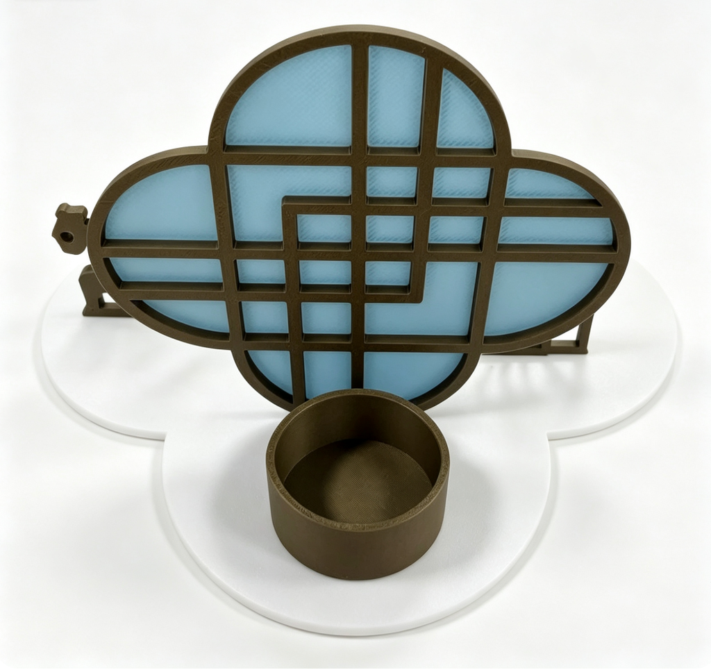 3D-Print-White-Stage-Set(can hold light) | 10,000 Points