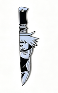 3D-Print-Kakashi Sword-shaped pendant