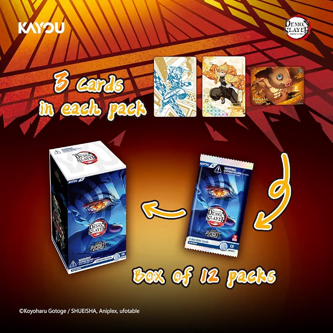 KAYOU Demon Slayer: Kimetsu no Yaiba Infinity Castle Movie-Collectible Cards-Infinity Castle Edition-001-NA