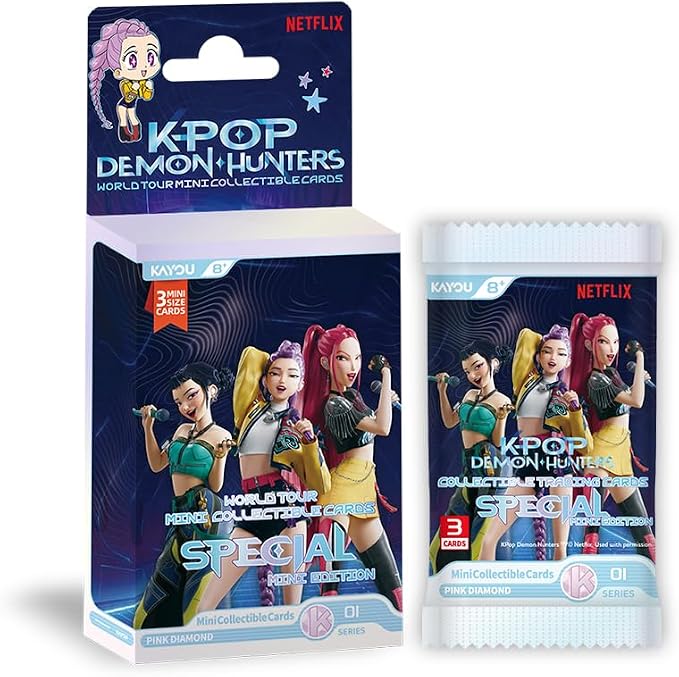 [Pre-Order] Kpop Demon Hunters-Collectible Trading Cards-Special Mini Edition-001-NA