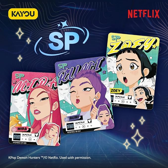 [Pre-Order] Kpop Demon Hunters-Collectible Trading Cards-Special Mini Edition-001-NA