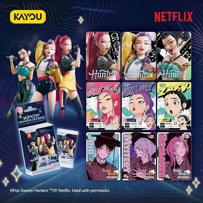 Kpop Demon Hunters-Collectible Trading Cards-Special Mini Edition-001-NA