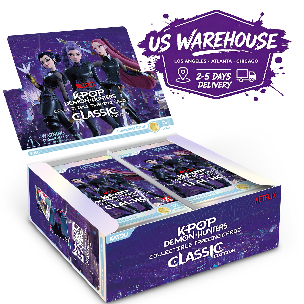 Kayou Official KPop Demon Hunters Classic Edition Series 1 Booster Box