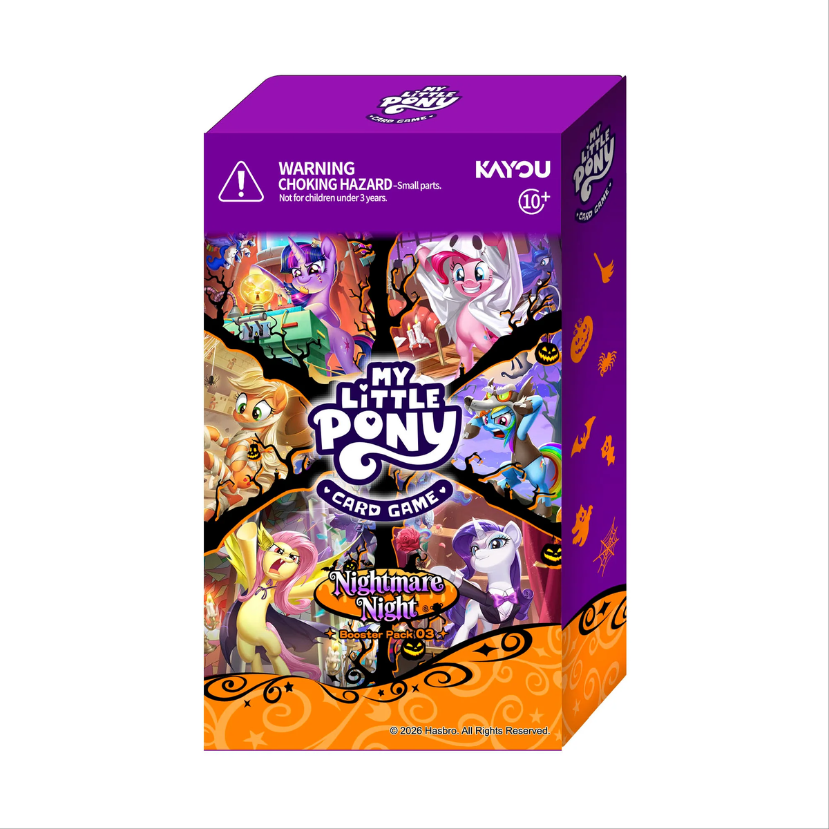 My Little Pony-Trading Card Game-Nightmare Night-Collector Box(5 Packs)-NA