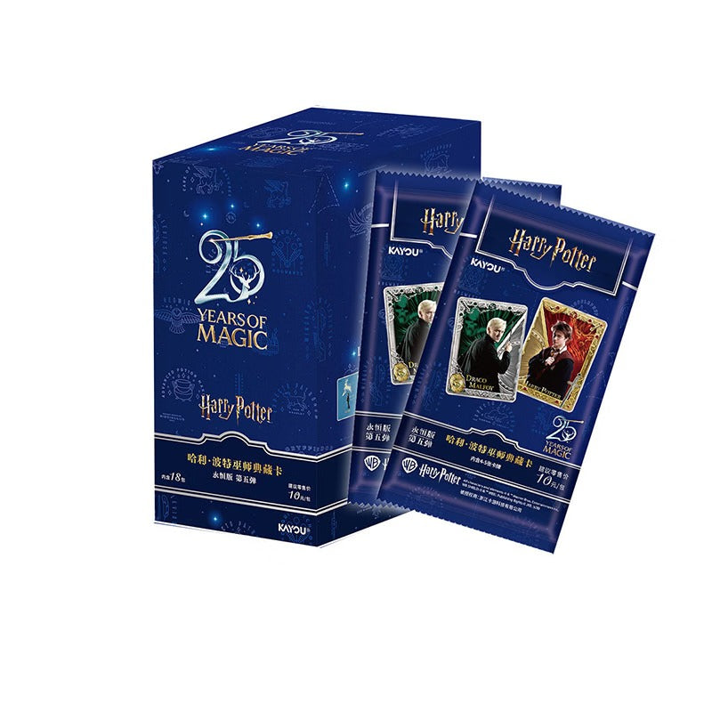 KAYOU Official Harry Potter Wizard Collection Cards Eternal Edition Booster Box Genuine Licensed Hogwarts Anime Trading Cards