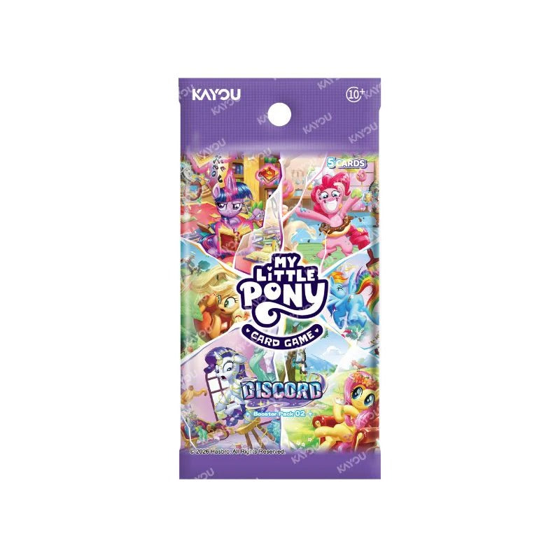 KAYOU My Little Pony Trading Card Game BP02 Discord - Display Box