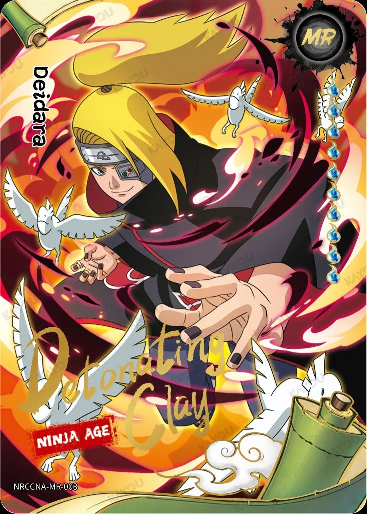 Kayou Naruto Ninja Age Collectible Card | MR | Deidara | NRCCNA-MR-003
