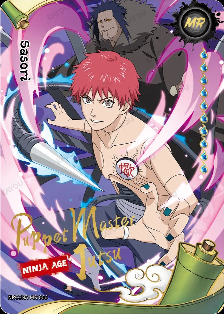 Kayou Naruto Ninja Age Collectible Card | MR | Sasori | NRCCNA-MR-006