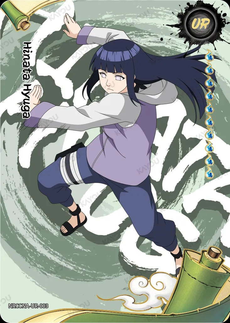 Kayou Naruto Ninja Age Collectible Card | UR | Hinata | NRCCNA-UR-003