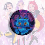 K-Pop Slayers 58mm Round Tin Button Badges | Waterproof Anime Character Metal Brooch Pins Backpack Decor Fan Collection Gift