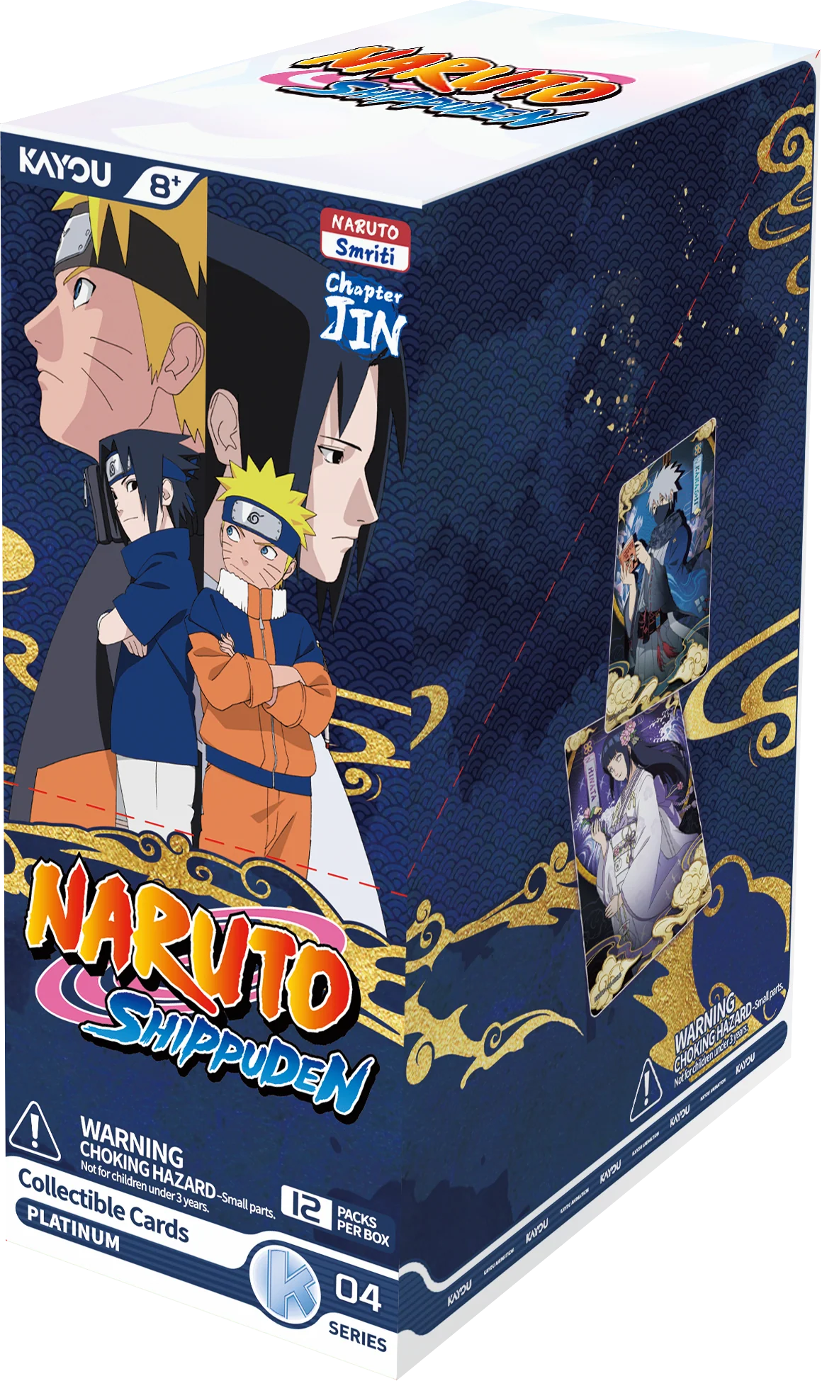 [Pre-Order] KAYOU Naruto Smriti Chapter JIN Series 4 Platinum Booster Box 12 Packs
