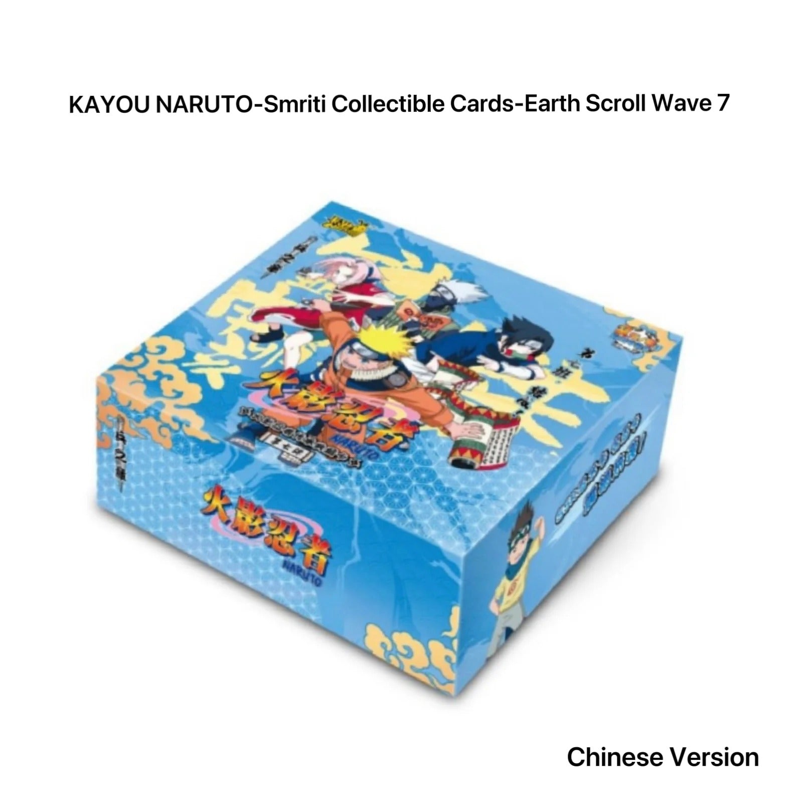 KAYOU NARUTO-Smriti Collectible Cards-Earth Scroll Wave 7｜Case