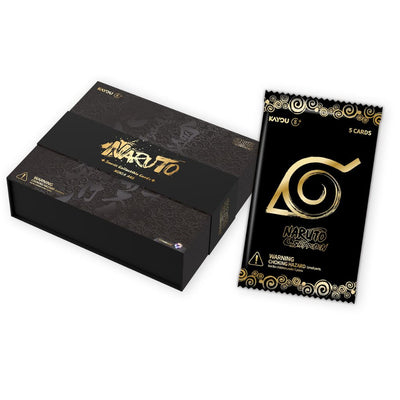 KAYOU Naruto Ninja Age Trading Cards Booster Box – 16 Packs + Exclusive PR Card