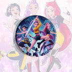 K-Pop Slayers 58mm Round Tin Button Badges | Waterproof Anime Character Metal Brooch Pins Backpack Decor Fan Collection Gift