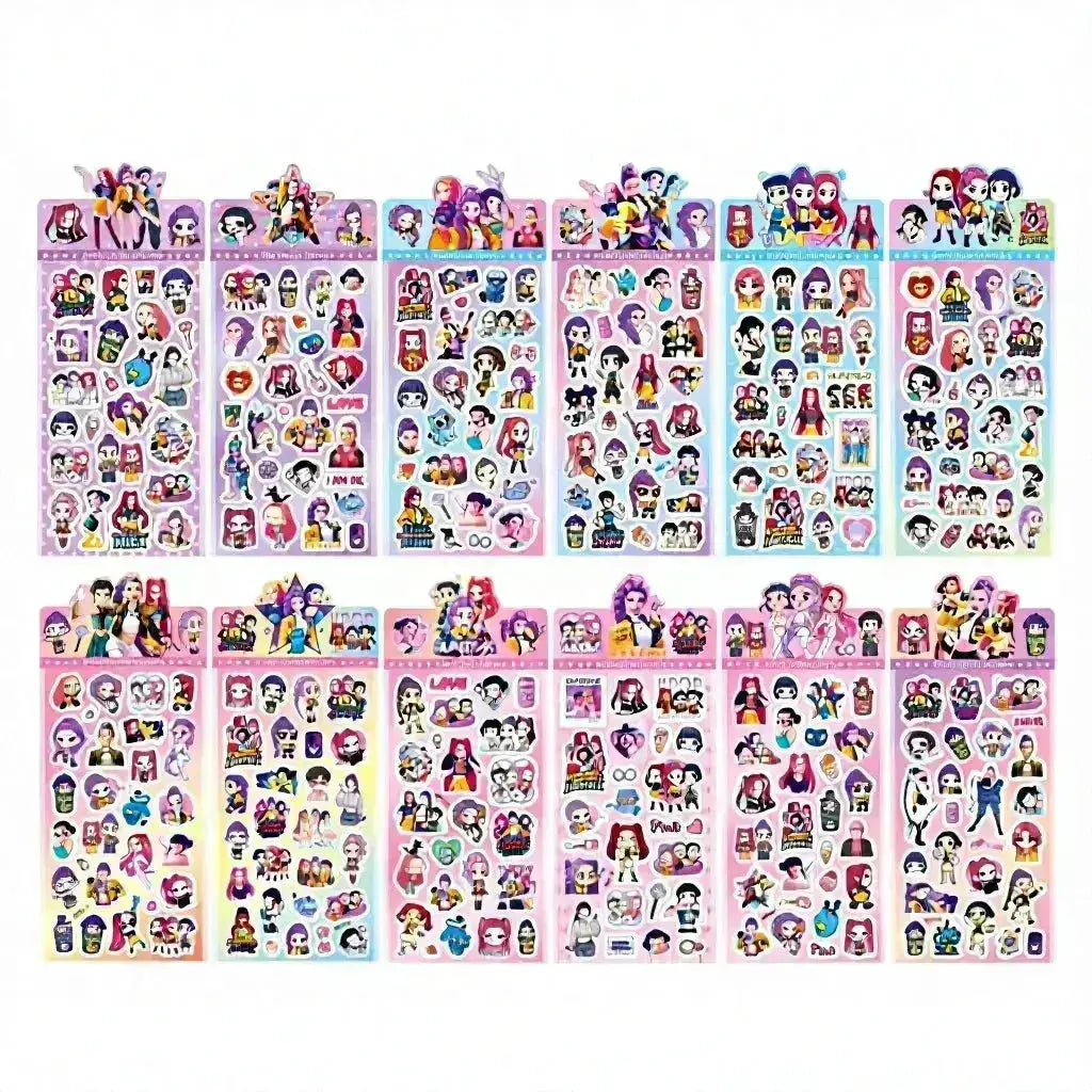 K-Pop Slayers Die-Cut Waterproof Vinyl Sticker Pack
