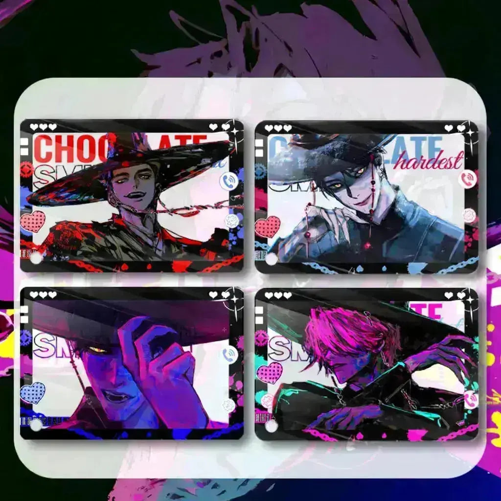 K-Pop Slayers Gothic Boyband Acrylic Charm Pendant