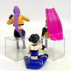 K-Pop Slayers 3Pcs Ramen Eating PVC Figures | Rumi Zoey Mira Anime Desktop Decor Collectible Model Toy Fan Gift Set