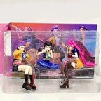 K-Pop Slayers 3Pcs Ramen Eating PVC Figures | Rumi Zoey Mira Anime Desktop Decor Collectible Model Toy Fan Gift Set