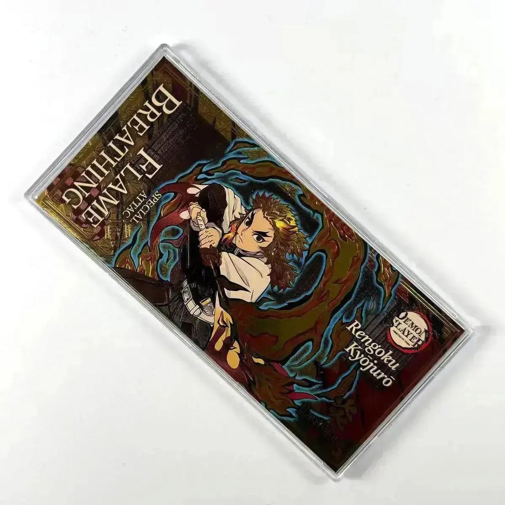 Nine Pillars Slayers Gold Foil Embossed Collector Commemorative Card