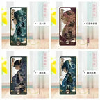 Nine Pillars Slayers Premium Engraved Metal Bookmark with Tassel