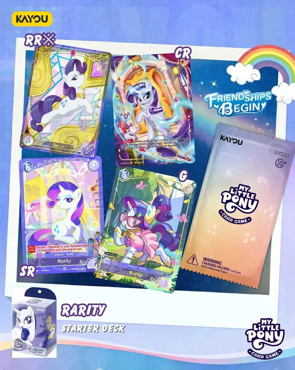 KAYOU My Little Pony Trading Card Game - Friendships Begin - Starter Set