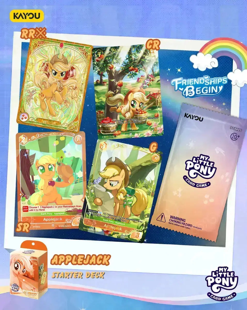 KAYOU My Little Pony Trading Card Game - Friendships Begin - Starter Set