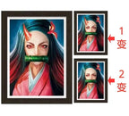 Nine Pillars Slayers - 3D Lenticular Shifting Action Poster (Home Decor)