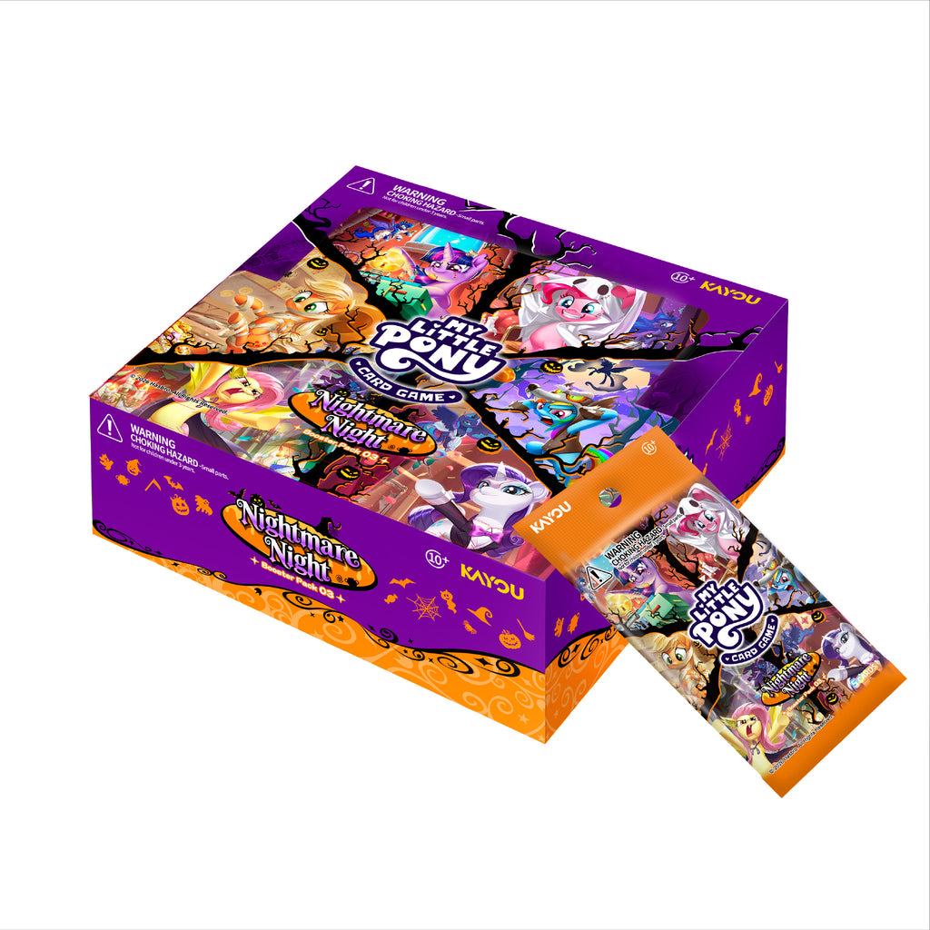 [Pre-Order]Kayou My Little Pony TCG Nightmare Night Official Hasbro‑Licensed NA‑Edition Booster Box